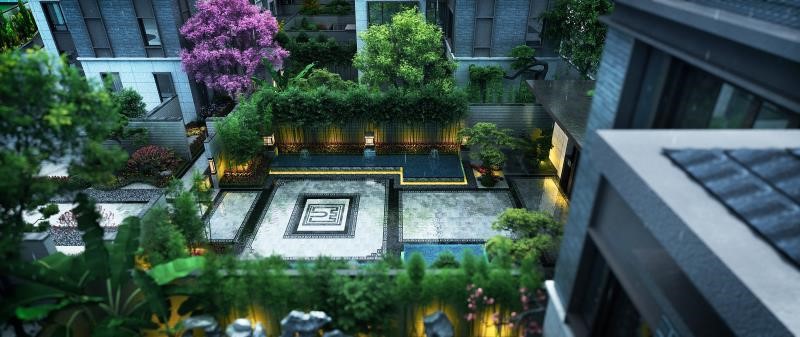 金輝項目院落效果圖（2）